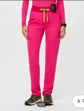 FIGS Yola Straight Leg Scrub Pants Women's Size Small W23SW2019